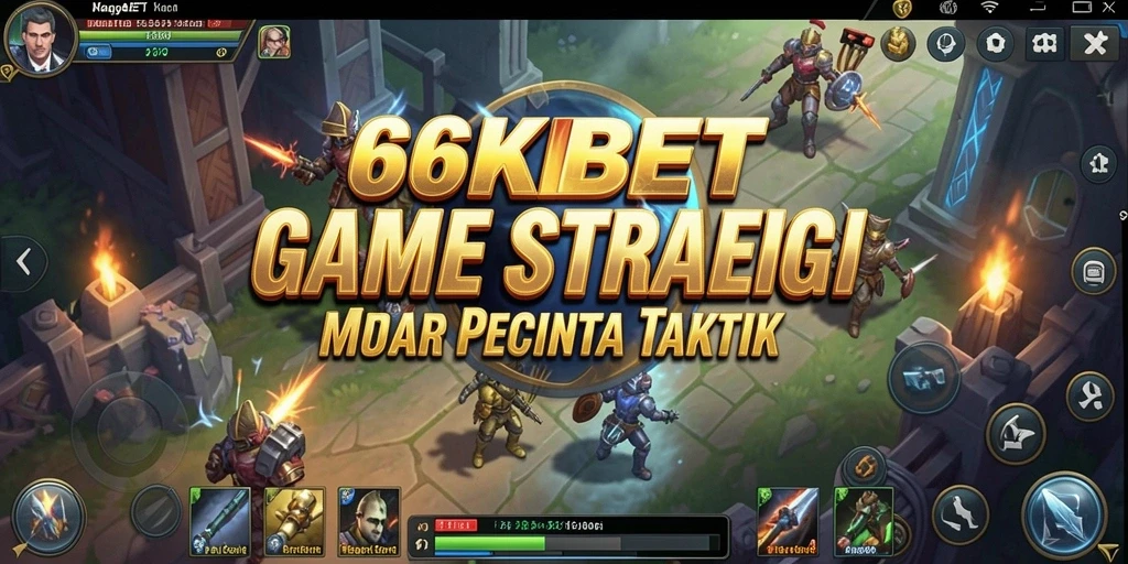 Screenshot gameplay 66KBET yang menunjukkan momen strategis yang mendebarkan.