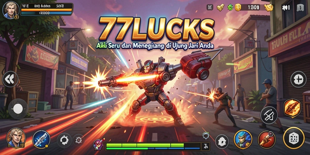 Gameplay seru dan mendebarkan dalam 77LUCKS