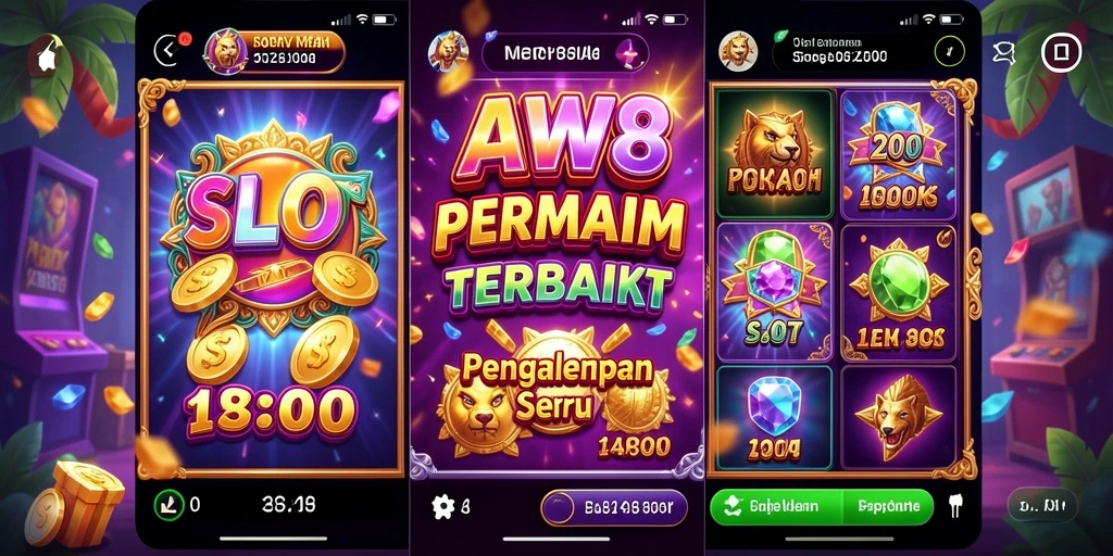 Tampilan gameplay Slot AW8 yang menegangkan dan mengasyikkan.