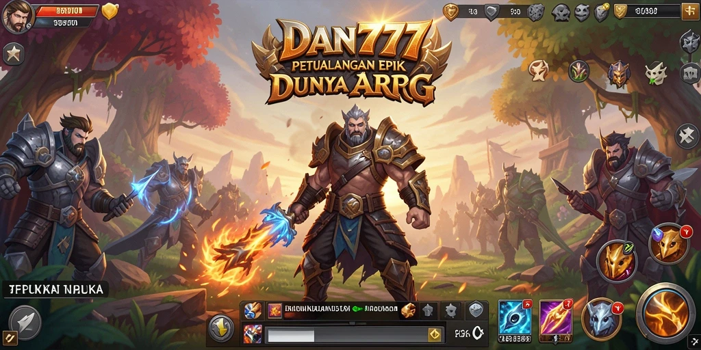 Screenshot gameplay menampilkan aksi seru di dunia ARPG.