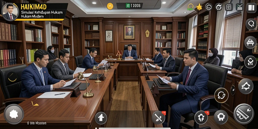 Tangkapan layar dari gameplay HAKIM4D yang penuh tantangan.
