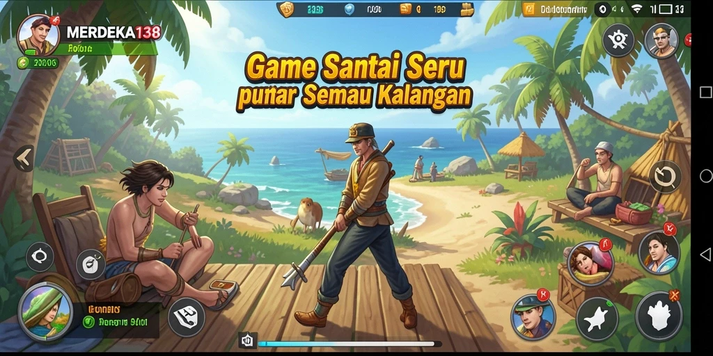 Tangkapan layar gameplay MERDEKA138 yang seru dan menghibur.