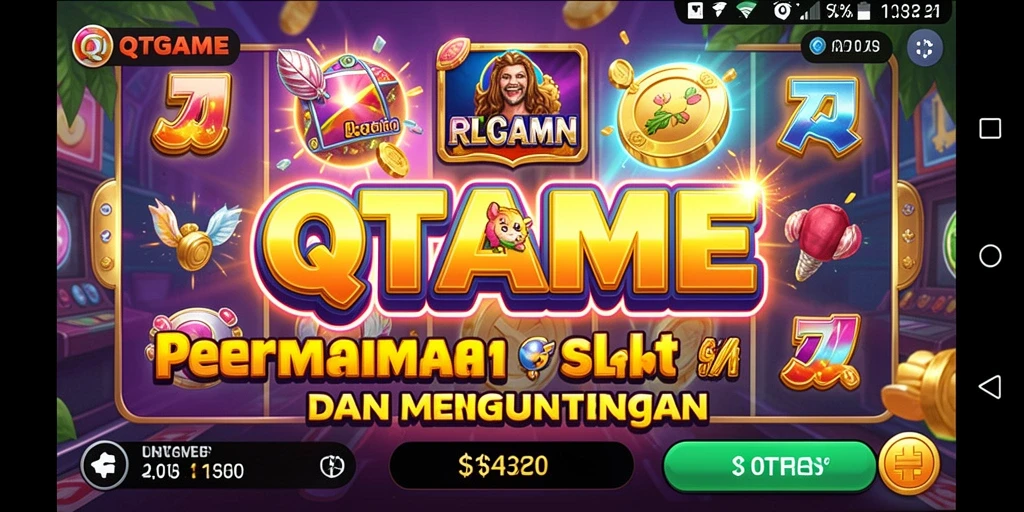 Tampilan gameplay QTGAME yang memukau dengan fitur Slot menarik.