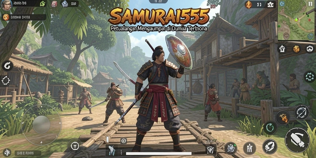 Gameplay mendebarkan di dunia terbuka SAMURAI555 dengan aksi yang intens.