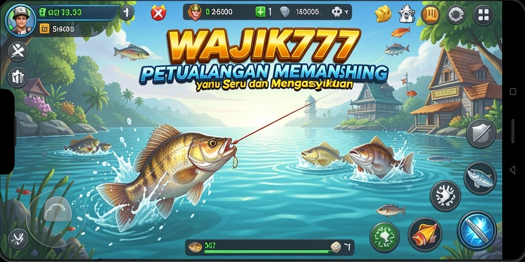 Gameplay seru memancing di WAJIK777 dengan grafik menakjubkan.